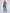 Jean Recto Tiro Alto Denim Stretch REF 4124