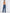 Jean Wide Leg Denim Rígido Cintura Desflecada REF R4116B